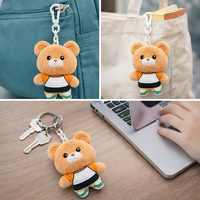 Fabrication de Porte-Clés Peluche Kawaii Personnalisés de Haute Qualité, Petites Poupées et Jouets en Peluche
