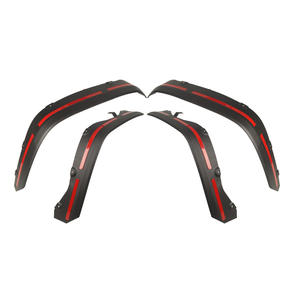 Bavettes larges et étroites bavettes ABS noir mat avec garde-boue pour Suzuki <span class=keywords><strong>Jimny</strong></span> 5 portes 3 portes JC74 JB74xl 2018 + - Product Image 5