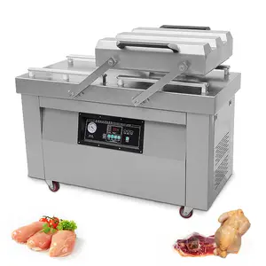 Industrial Automatic Fill Thermoform Skin Food Meat Chicken Sealer Package Vacuum Pack Machine for Food Package