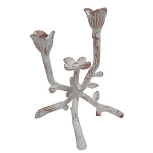 Sculpture abstraite moderne en argent, objet d'art contemporain pour la décoration de la maison, à poser sur une table de salon. - Product Image 3