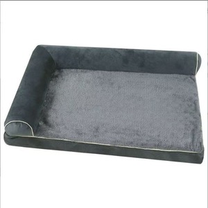 Cama Ortopédica de Espuma Viscoelástica para Perros, Lavable e Impermeable, Sofá de Lujo para Mascotas con Funda Extraíble, Piel Sintética Suave y Base Antideslizante - Product Image 4