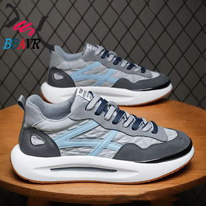 Zapatillas Deportivas de Terciopelo para Hombre, Cálidas, para las Cuatro Estaciones, Estilo Casual para Caminar, Tallas 39-44, Color Negro, con Malla, Logotipo Personalizable - Product Image 2