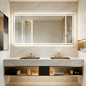Venta <span class=keywords><strong>de</strong></span> Muebles <span class=keywords><strong>de</strong></span> Fábrica, Accesorios <span class=keywords><strong>de</strong></span> Baño para Hoteles, <span class=keywords><strong>Espejo</strong></span> <span class=keywords><strong>de</strong></span> Maquillaje Inteligente LED con Función Antivaho - Product Image 2