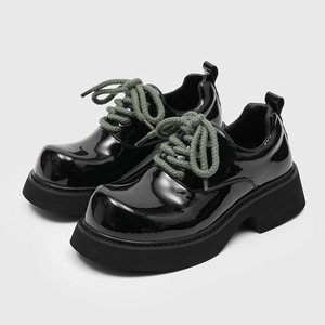 Nouvelle Arrivée 2026 – Chaussures Derby Homme à Semelle Épaisse Noires – Décontractées, Tendance, Confortables, Durables et Élégantes - Product Image 2