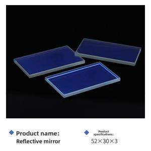 Specchio Quadrato a Superficie Piana in Vetro Ottico K9 con Rivestimento in Alluminio ad Alta Riflettività UV VIS IR Personalizzabile su Disegno - Product Image 2