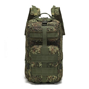 Sac à dos tactique 30L pour homme, sacs de voyage, survie en plein air, sac d'assaut 3P, sac EDC Molle, camouflage, randonnée, trekking, chasse - Product Image 6