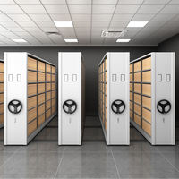 Système d'étagères compactes personnalisées professionnelles, étagère de rangement mobile pour bibliothèque, archivage, bureau, solution de stockage de dossiers