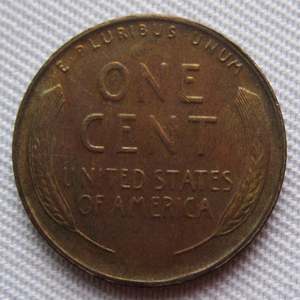 Réplica de Moneda de Cobre de Lincoln de 1917 con Reverso de Doble Acuarela, Monedas de Metal Personalizadas No Magnéticas - Product Image 2