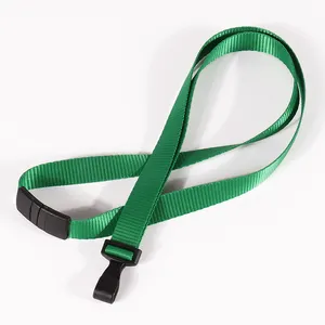 腕带挂绳散装定制挂绳腕带钥匙扣绿色挂绳，带硅胶戒指