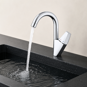 Robinet double fonction chaud et froid en cuivre électroplaqué pour salles de bain, toilettes et lavabos d'hôtel - Product Image 4