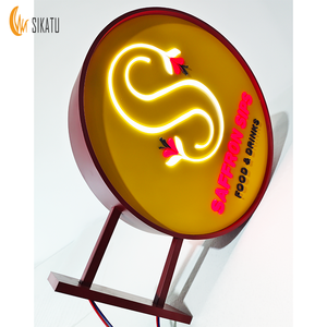 <strong>Custom</strong> Metal Frame High-Definition <strong>Printed</strong> Slim Studio Round <strong>Light</strong> <strong>Box</strong> Outdoor Signage Storefront Led Advertising <strong>Light</strong> Boxes - Product Image 5