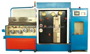 Silver Plated Wire Audio Cable Wire Making Machine Silver Wire Drawing Machine With Annealing