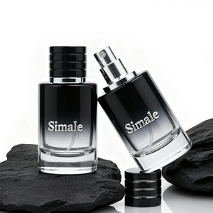 Botella de Perfume Vacía Transparente al por Mayor, 30ml 50ml 100ml, Envase de Perfume Masculino, Botella Redonda Vacía con Caja - Product Image 5