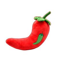 Porte-clés Poupée Piment Douce en Peluche Personnalisée, Jouet en Forme de Légume, 10 cm, pour Machine à Pinces, Certifié CPC CE, OEM ODM