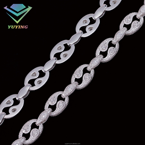 สร้อยข้อมือ/สร้อยคอเพชรโมอิสซาไนต์ VVS แท้ 100% ผ่านการทดสอบเครื่องตรวจสอบเพชร เงินแท้ 925 ชุบทอง 18K ประดับเพชรเต็มเส้น ได้รับการรับรอง GRA รูปแบบแปดเหลี่ยม - Product Image 4