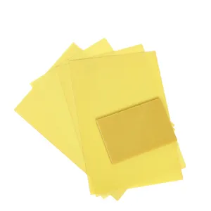 Kuning Epoxy Lembar Laminasi Fiberglass Panas dan Api Tahan Tahan 3240 Isolasi Kaca Pelat Serat Papan