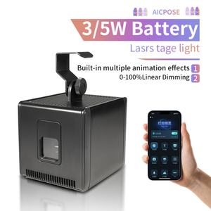 AICPOSE - Luz Láser DMX de 5w, Estilo Nuevo, Venta al por Mayor de Fábrica, Luz Láser de Animación a Todo Color para Escenarios - Product Image 1