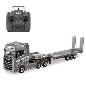 <span class=keywords><strong>Camion</strong></span> tracteur <span class=keywords><strong>Scania</strong></span> 770S sous licence 1/18 12CH 2.4G <span class=keywords><strong>RC</strong></span> avec plateau, modèle de <span class=keywords><strong>camion</strong></span> d'ingénierie professionnel en métal - Product Image 4