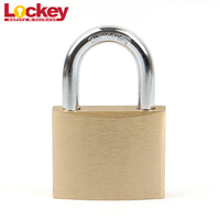 Cadenas en laiton et cuivre à manille solide à clé de 20mm 30mm 40mm 50mm 60mm