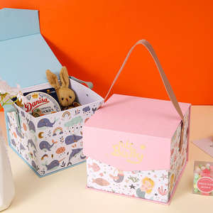 Confezione <span class=keywords><strong>regalo</strong></span> <span class=keywords><strong>di</strong></span> compleanno per bambini bambino <span class=keywords><strong>un</strong></span> mese <span class=keywords><strong>un</strong></span> <span class=keywords><strong>anno</strong></span> <span class=keywords><strong>di</strong></span> personalizzazione della scatola <span class=keywords><strong>di</strong></span> caramelle nuziali - Product Image 5