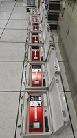 Rétroréflectomètre électronique à piles haute précision pour marquage routier nocturne par temps de pluie 1.05/88.76 RL Sec/Humide/Pluie EN1463 ASTM