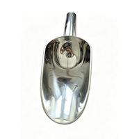 Cuillère d'échantillonnage en acier inoxydable 316 de qualité supérieure, prête à l'emploi, 5 modèles (50mm-145mm), conforme aux normes GMP pour l'alimentation, pour laboratoires et usines de transformation alimentaire