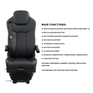 Asientos de coche modificados para vehículos comerciales con ventilación y airbag, asientos de lujo para furgonetas, cajas de autocaravanas y camiones usados. - Product Image 1