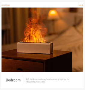 Homefish Machine créative d'arôme à flamme 3D Machine à parfum pour la maison Chambre à coucher veilleuse colorée humidificateur d'aromathérapie de bureau - Product Image 6