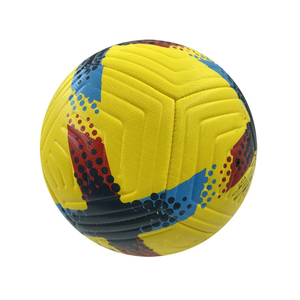 เครื่องยิงลูกฟุตบอลหนัง PU เย็บติดสำหรับฝึกโลโก้อย่างเป็นทางการขนาด4 5 - Product Image 2