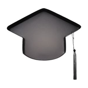 Boîte en forme de toque de remise de diplôme 2026 pour fraises enrobées de chocolat, plateau de charcuterie et friandises - Product Image 2