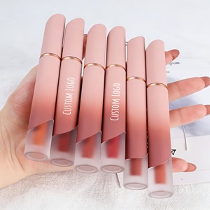 ลิปสติกเนื้อแมทท์แบบน้ำ วีแกน มิเนอรัล สีชัด ติดทนนาน กันน้ำ เนื้อเนียน ไม่เหนียว กำมะหยี่ ขายส่ง เนื้อครีม - Product Image 1