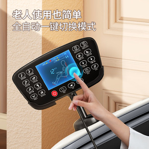 Massage Chair Full Body Airbag Massage Zero Gravity Home Use Touchscreen Control Multi Point Massage <b>Smart</b> Gray - Product Image 4