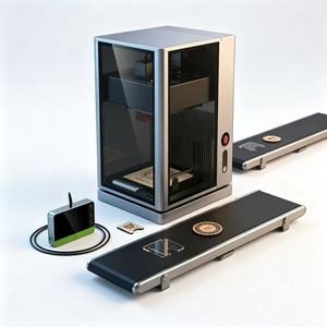 Machine de gravure laser simple/double Xtool F2 avec convoyeur, fibre 60W, diode 20W - Product Image 1
