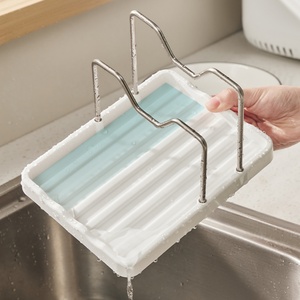 Factory Direct Kitchen Tabletop Cutting Board Racks & Pot <b>Pan</b> Lids Holder Chopping Board Organizer <b>Stand</b> Holder Kitchen Tools - Product Image 4
