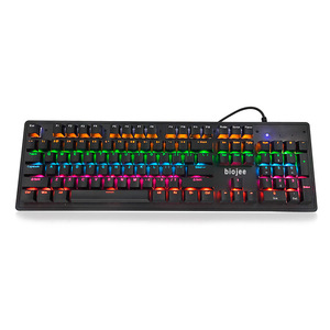 Bioie B104 Mechanical <b>Keyboard</b> English <b>Wired</b> Gaming <b>Keyboard</b> With Colorful Keycaps For Universal Use - Product Image 2