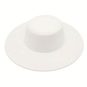 Chapeau Fedora à large bord en polyester/coton, style jazz français, unisexe, quatre saisons, vente en gros personnalisée, nouveauté 2023 - Product Image 2