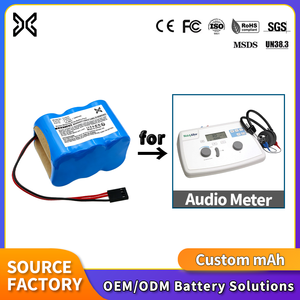 Batterie personnalisée pour équipement d'audiométrie compatible avec GSI Interacoustics Maico Welch Allyn Otometrics OEM - Product Image 1