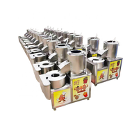 Éplucheur industriel pour pommes de terre; Machine à éplucher et à couper les oignons au prix d'usine avec composant moteur central