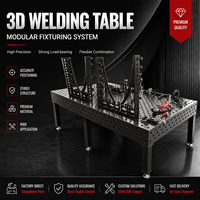 Plateforme de soudage 3D sur mesure de grande taille, table de soudage modulaire à haute capacité de charge pour la construction et le soudage de l'acier