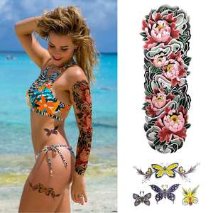 Maquillage Body Art Sexe Femmes <span class=keywords><strong>Tatouage</strong></span> Autocollant Plein Bras <span class=keywords><strong>Tatouage</strong></span> Temporaire Grand - Product Image 6