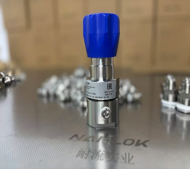 Factory Price NAI-LOK High Purity Back Pressure Regulator 316L Stainless Steel Adjustable Pressure Relief Valve Propane Argon