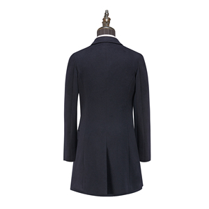 Abrigo de Gabardina Largo para Mujer, Nuevo, Talla Grande, Otoño Invierno, Formal, Grueso, de Lana Sintética y Poliéster, Transpirable, Antiarrugas - Product Image 2