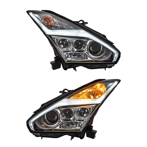 Đèn pha <span class=keywords><strong>LED</strong></span> YU GUANG cho Nissan <span class=keywords><strong>GTR</strong></span> R35, đèn chạy ban ngày (DRL), 2007-2022, phụ tùng ô tô, thấu kính chiếu sáng phía trước, 6000k, tình trạng mới, nâng cấp đèn pha - Product Image 1
