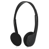 Headphone Lipat Koneksi Stabil Harga Terjangkau Colokan 3.5mm Headset Gaming Model On-Ear Headphone Berkabel