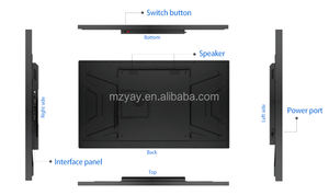 Profesyonel üretici duvara monte dijital tabela LCD reklam ekranı ekran Windows LCD ekran dijital tabela - Product Image 3