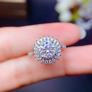 Round Sunflower Rotatable Women Ring Elegant Temperament Design Daily Party All-match Stackable Finger Jewelry Gift - Product Image 3