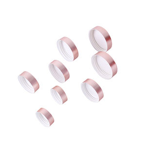 Envase de Vidrio Esmerilado de Lujo Ecológico y Reciclable Personalizado de 30g 50g 80g con Tapa Rosa para Cosméticos, Crema Facial - Product Image 6