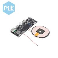MLK Layar Warna 22.5W Pengisi Daya Cepat Dual Port QC PD Pengisian Cepat Modul Power Bank Nirkabel DIY 22.5 Watt Charger PCB