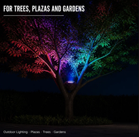 DMX512 RGB LED Vogelnest-Licht 36W DC24V IP66 Wasserdichtes Außenbeleuchtungs-Baumlicht für Garten, Plaza, Innenhof, Resort-Eingang