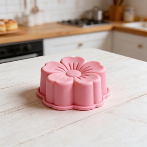 Moldes de Silicona para Hornear de 7cm en Varias Formas, Venta al Por Mayor, Moldes Reutilizables Resistentes al Calor para Tartaletas, Pudín, Muffins y Cupcakes - Product Image 2